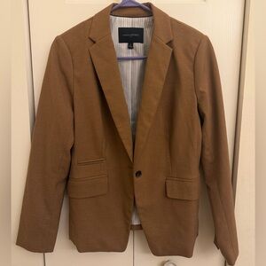 Banana Republic Brown Single-Button Blazer